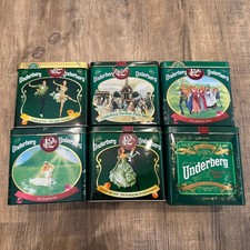 Underberg Sammeldosen 6 Stück Blechdosen 6 Deckel Jubiläums Dosen Leer