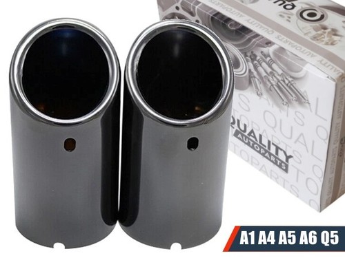 Edelstahl auspuff endstück - 2x,