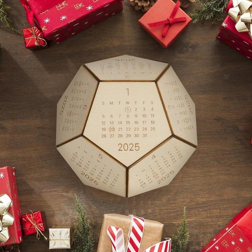 Dodekaeder würfelkalender - dodekaeder,