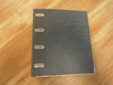 Doppelordner, A4, 7cm breit, Karton, Wolkenmarmor, schwarz