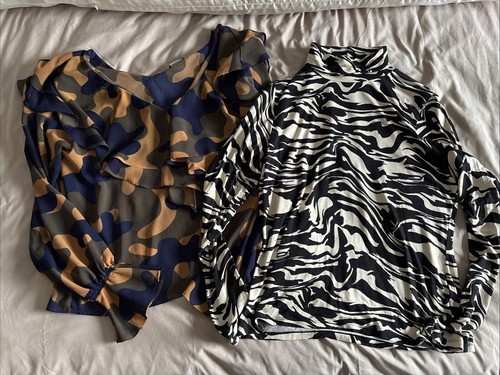 2er set oberteile camouflage - oberteile:,
