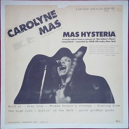 Carolyne mas hysteria - –,