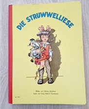 Altes Pestalozzi-Kinderbuch, Kartonbuch, Die Struwwelliese, 1950