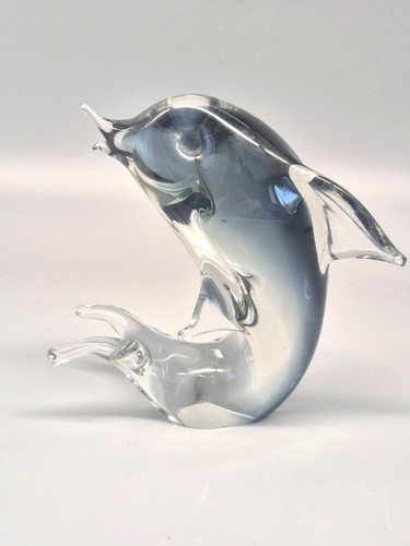 Murano delphin glasfigur - delphin,