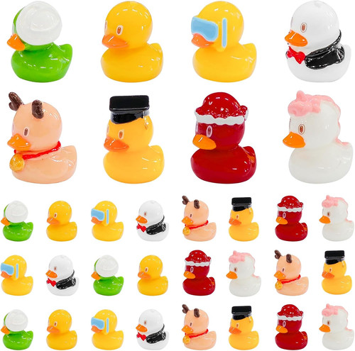 Mini enten figuren 32 - figuren,