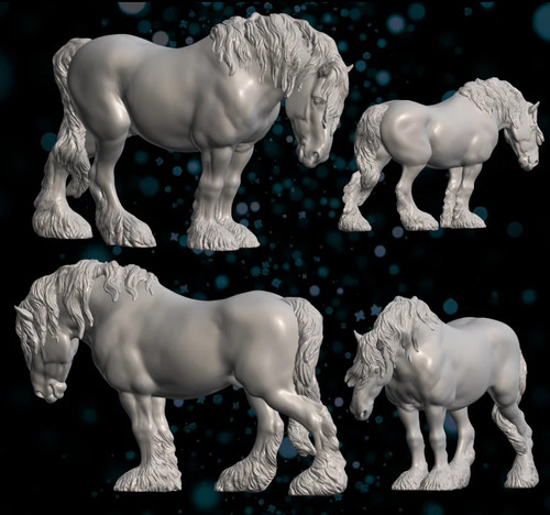 Draft horse hengst sweet - draft,