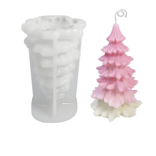 Silikonform kerzenform - 3d,