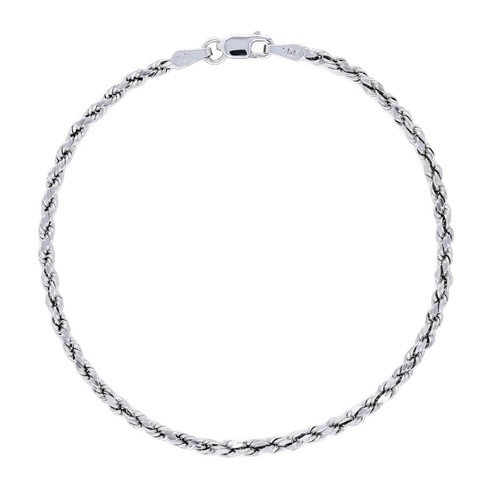 10k weiss gold damen 5mm - 10k,