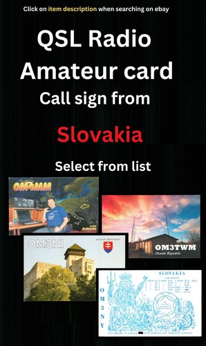 Qsl amateurfunkkarte - qsl,