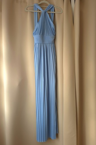 Asos maxi kleid - kleid, hellblau