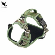 Hundegeschirr Große Hunde, Anti-Zug Brustgeschirr mit Tasche Reflektierend