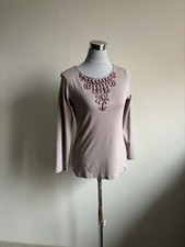 Marc Cain Shirt Rosa Perlen
