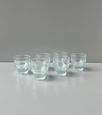 6 Schnapsgläser DDR Pressglas