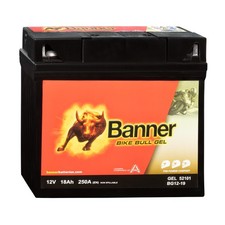 Motorradbatterie Banner Bike Bull GEL 52101 BG12-19 12V 18Ah 250A BMW mit ABS