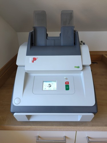 Kuvertiermaschine - fp,