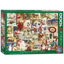 Puzzle - Antike Weihnachtskarten - 1000 Teile