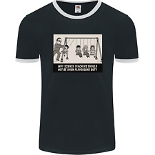 Wissenschaft Lehrer Spielplatz Pflicht lustiges Herren Ringer T-Shirt FotL