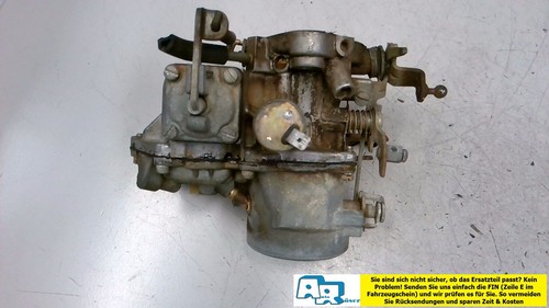Ford fiesta 1984 - ford, vergaser