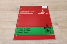 Deutz Fahr D2505 D2506 Intrac 2000 Spezialwerkzeug Katalog   8/1975 xb11018