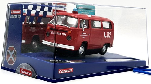 Carrera bus feuerwehr - vw,