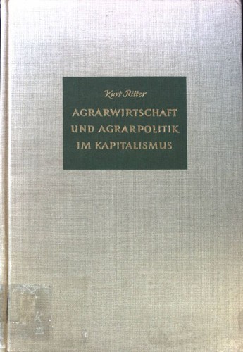 Agrarwirtschaft und