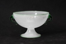 seltene sehr feine Murano Spiral Schale Barovier? Zecchin? Salviati?