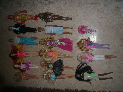 Barbie konvolut mattel - barbie, ken