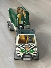 Playmobil Jeep Zoo Safari mit Anhänger