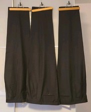 Ermenegildo Zegna,  3 Bundfaltenhosen, klassischer Schnitt, Gr. 54, schwarz