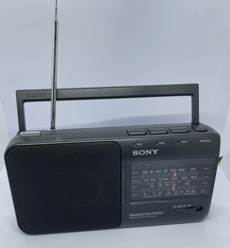 Sony radio 4bands - radio, preset
