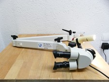 Mikroskop mit Gelenkarm und Eschenbach Licht 8752