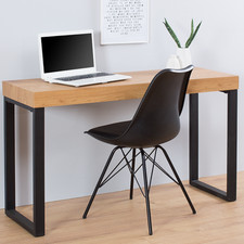 Design Konsolentisch OAK DESK 120cm Flurtisch Eisengestell Bürotisch Tisch