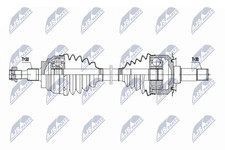 NTY ANTRIEBSWELLE 851mm HINTEN