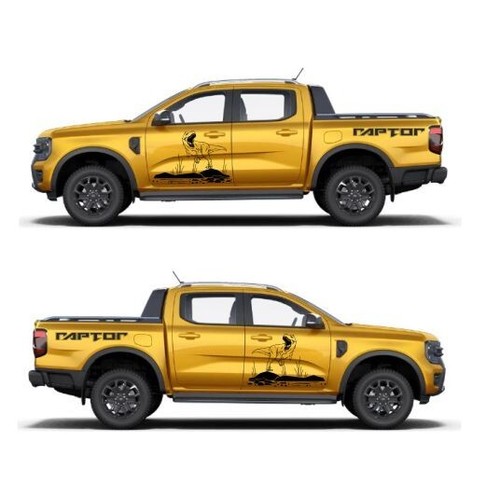 Raptor aufkleber pickup style - raptor,