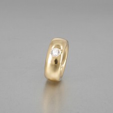 Massiver Solitär Ring in