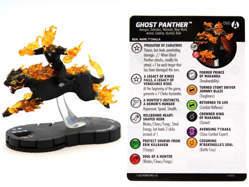 Heroclix 060 ghost panther - -,