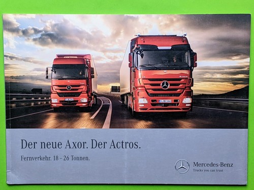 Mercedes benz axor und - mercedes-benz, actros