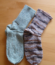 Paar handgestrickte - 2,