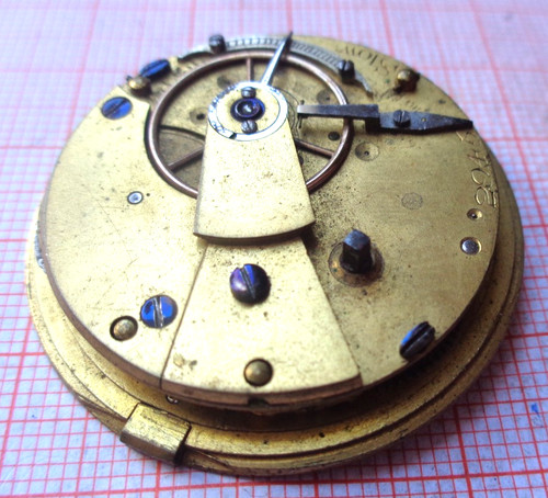 Antikes taschenuhrwerk - antikes,