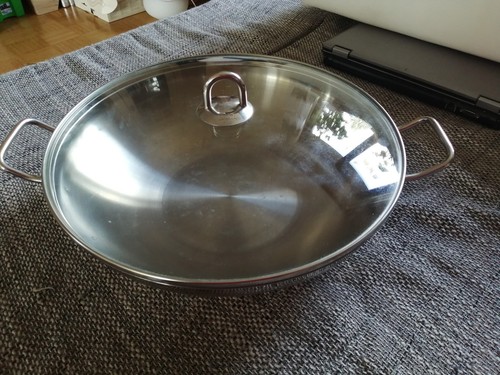 Silit wok mit - deckel, 37