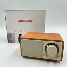 Sangean WR-7 Genuine Mini Tischradio UKW Bluetooth Farbe Walnuss