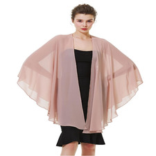 Chiffon stola damen - chiffon,