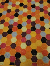 Hexagon Granny's Kuscheldecke