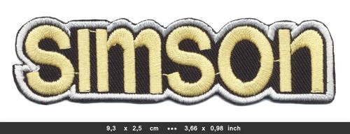 Simson aufnäher patches - aufnäher,