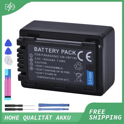Akku für panasonic vbt190 - panasonic, vw-vbt190