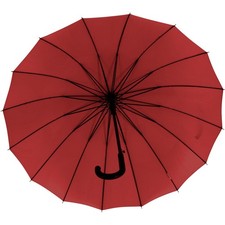 iX-brella Regenschirm Damen-Herren Stockschirm 16-teilig Automatik groß stabil