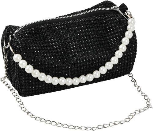 Damen clutch glitzer strass - clutch,