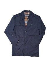 Herren Dunkelblaue Leichte Übergangsjacke Jacke Herbst Gr. L NEU Army Military