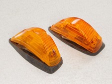 1 Paar Blinker Heinkel Tourist Roller A1 A2 Hella K12741 mit Lampenhalter Gummis