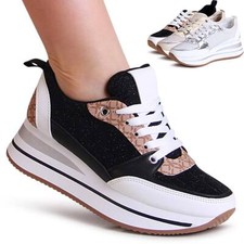 Damenschuhe Keilabsatz Sneaker